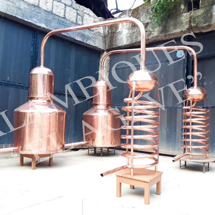 Alambiques en Cobre El Agave